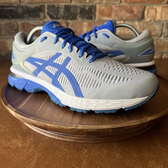 ASICS Gel-Kayano 25 Lite-Show Road Running Gray Blue Mens 9.5 Shoes Sneakers main image 8